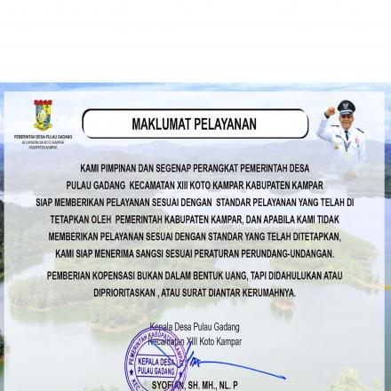 Album : MAKLUMAT PELAYANAN 2025
